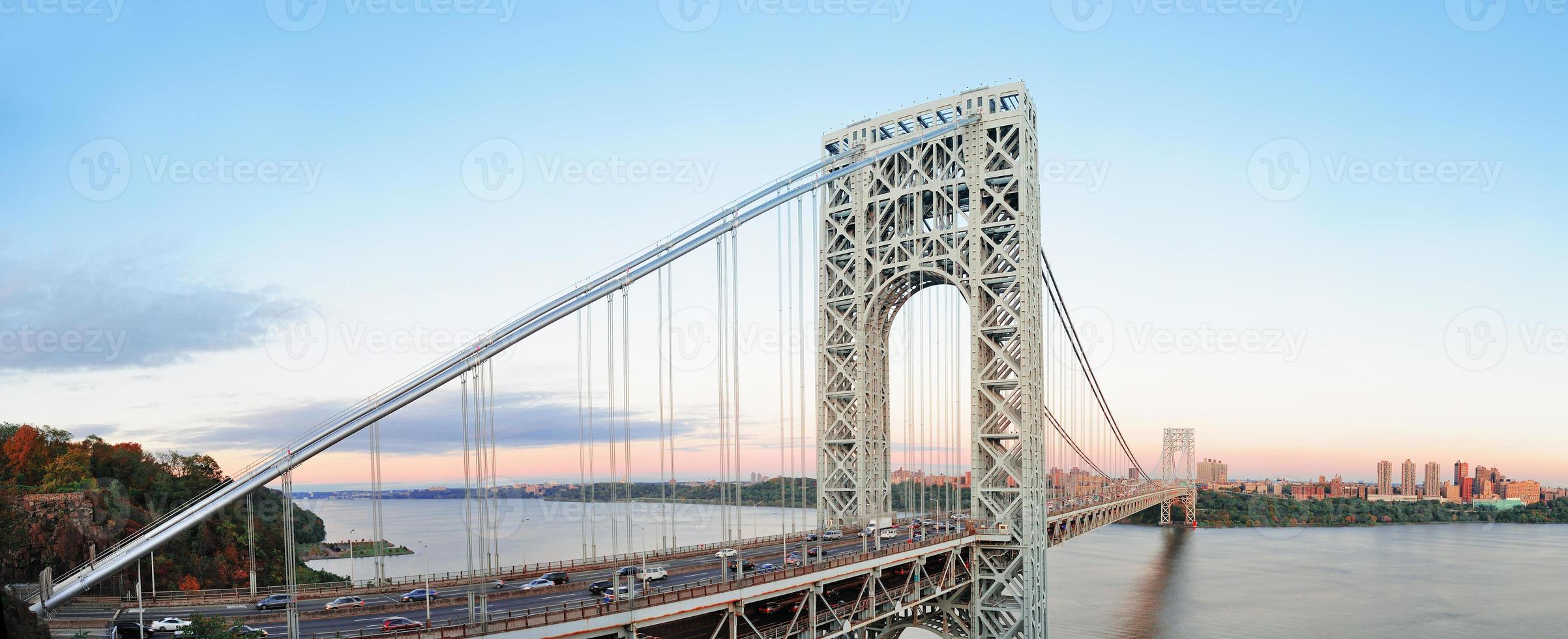 George Washington Bridge-Panorama foto