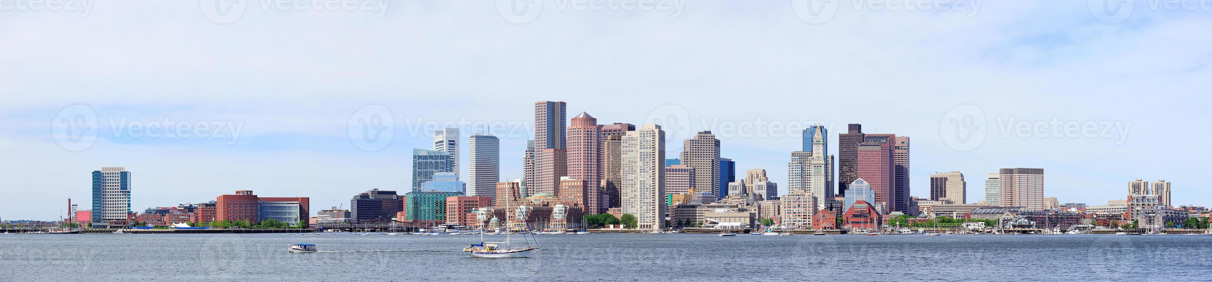 Skyline-Panorama der Stadt foto