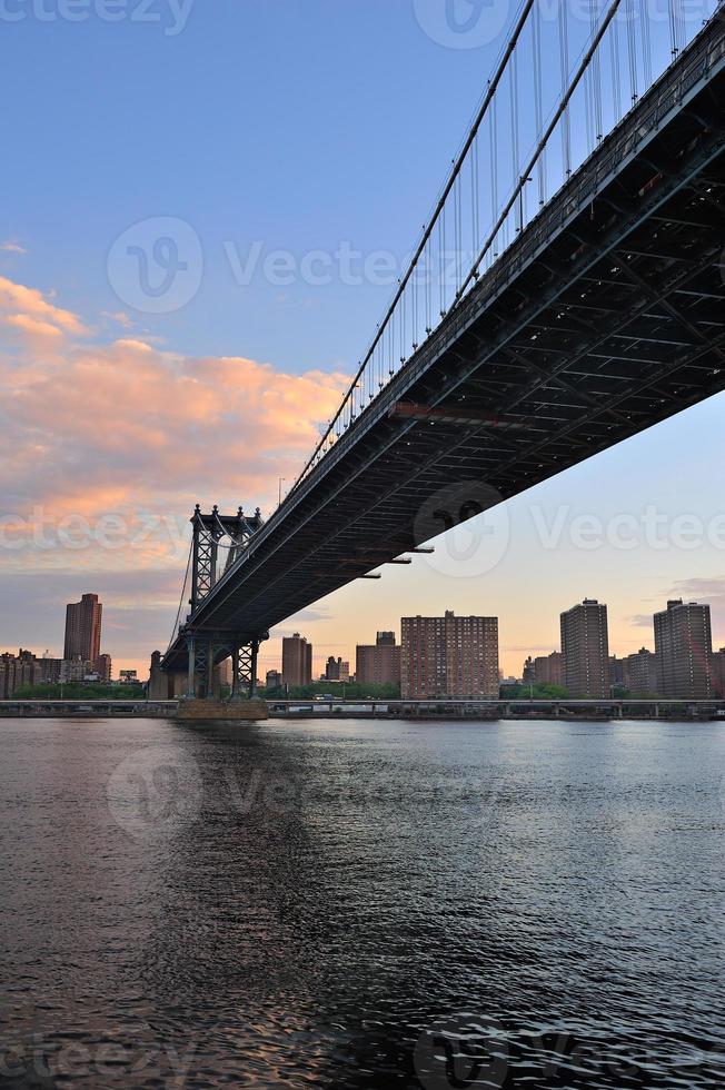 New York City Manhattan Brücke foto