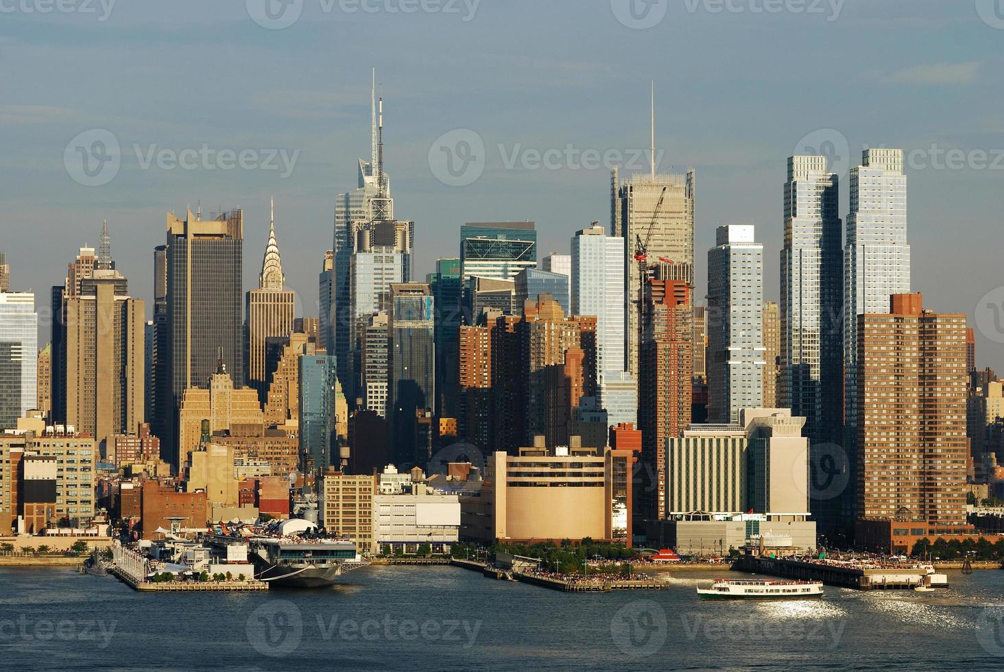 Skyline von New York Times Square foto