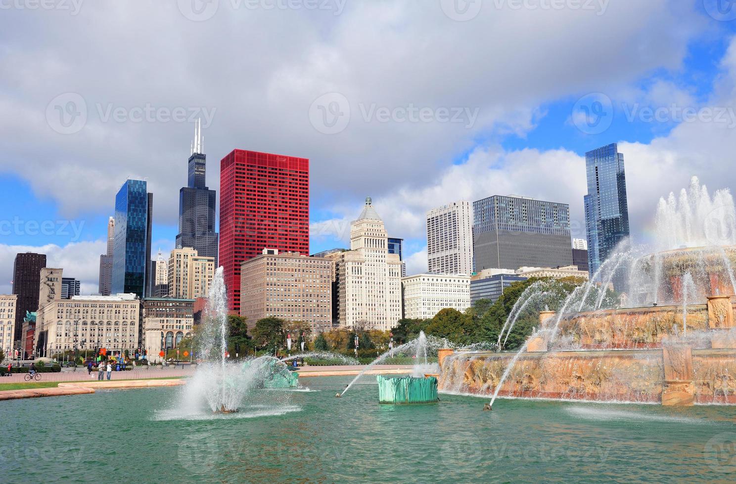 Chicago-Buckingham-Brunnen foto