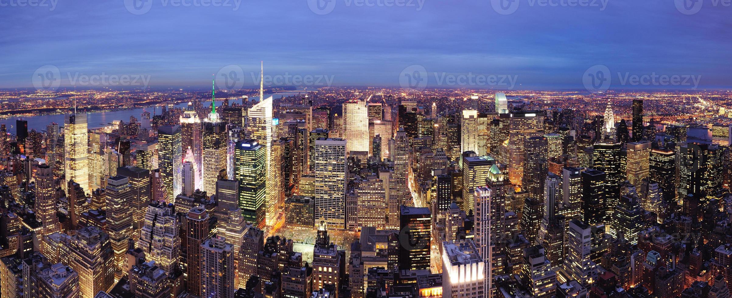 New York City Manhattan Times Square Night foto