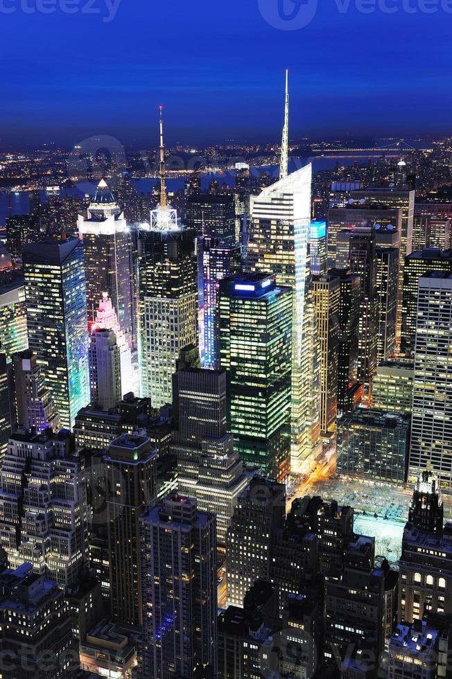 New York City Manhattan Times Square Night foto