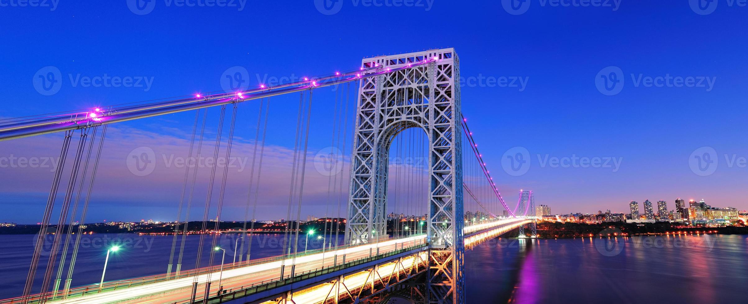 George Washington Bridge-Panorama foto