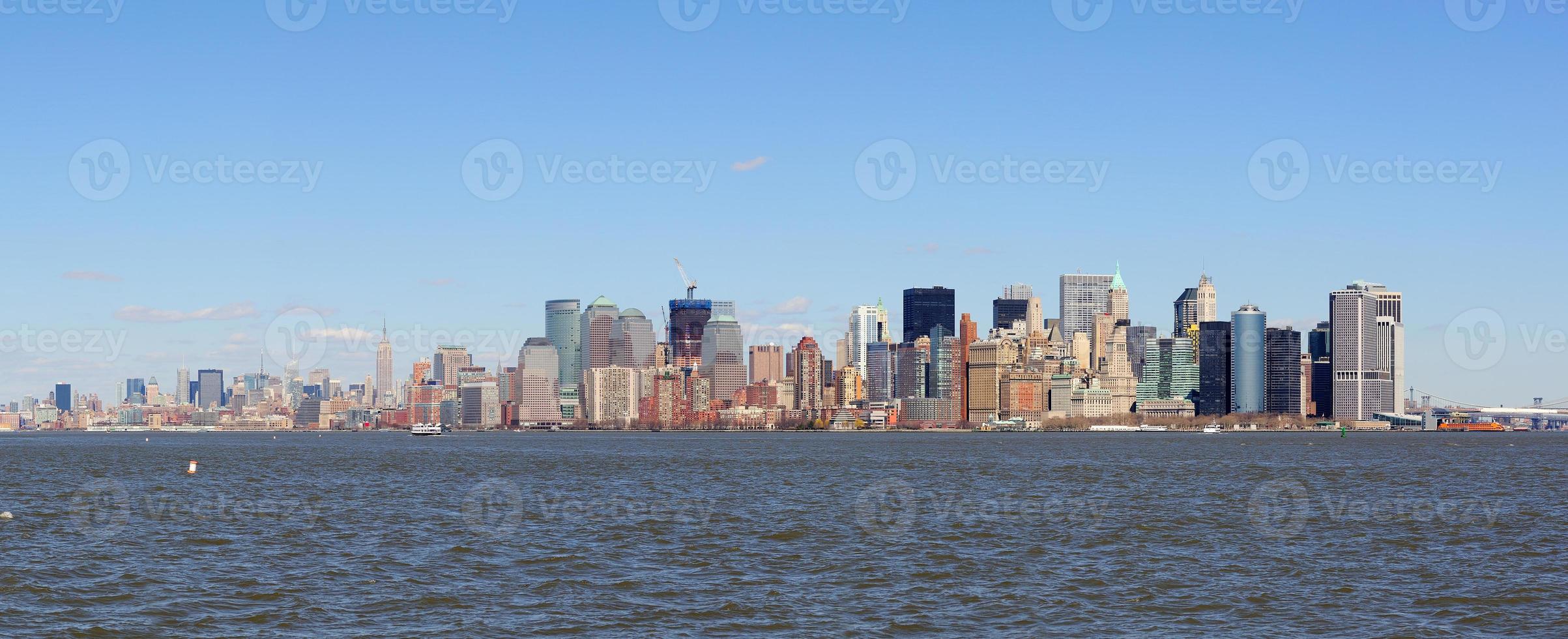 stadt new york city manhattan panorama foto