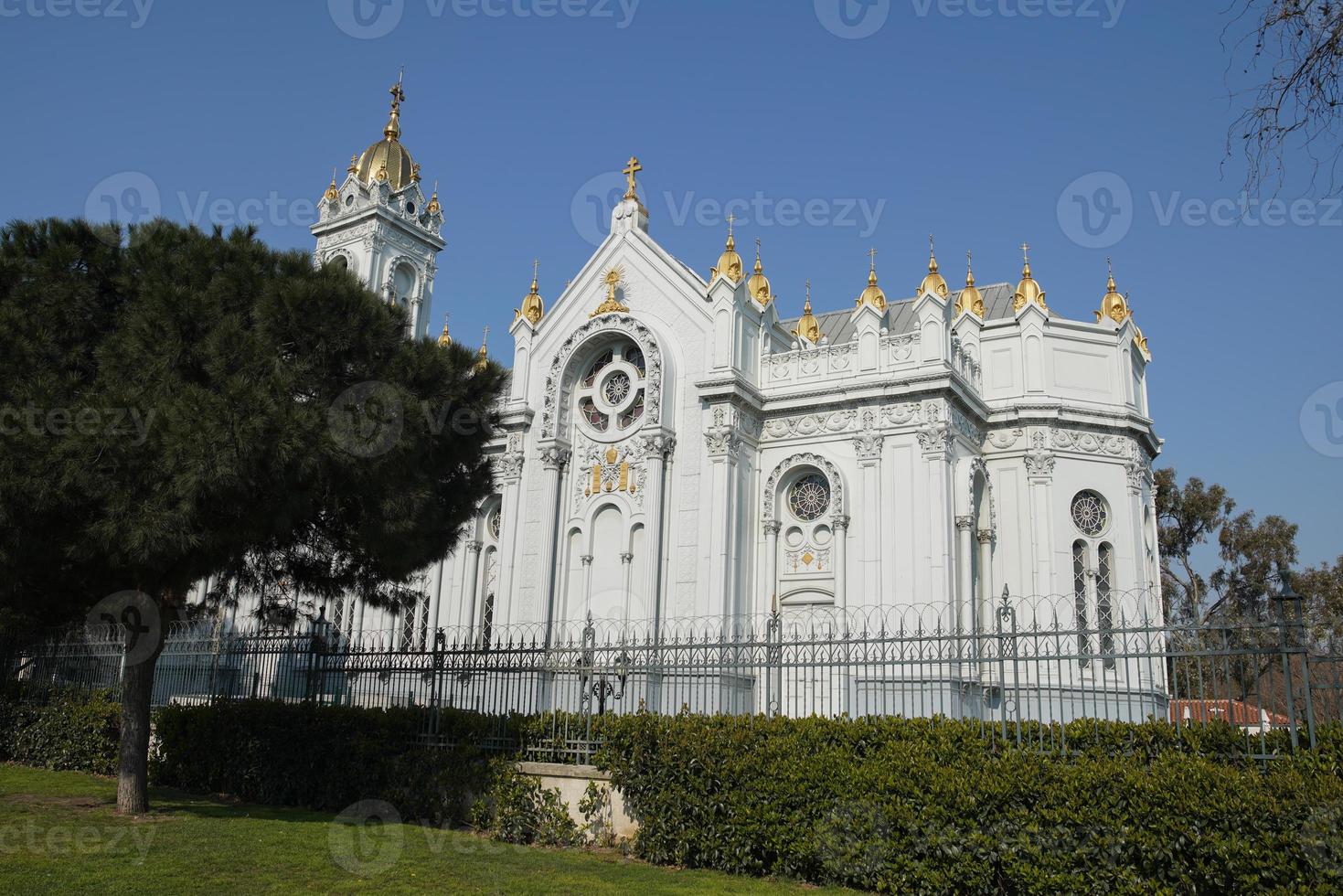 bulgarischer st. Stephanskirche in Istanbul, Türkei foto