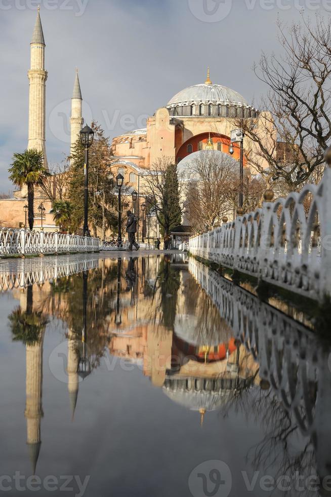 Hagia Sophia in Sultanahmet, Istanbul, Türkei foto