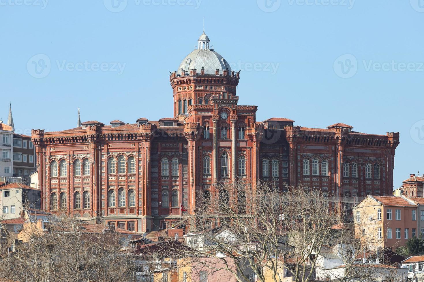 Griechisch-Orthodoxes College Phanar in Istanbul, Türkei foto