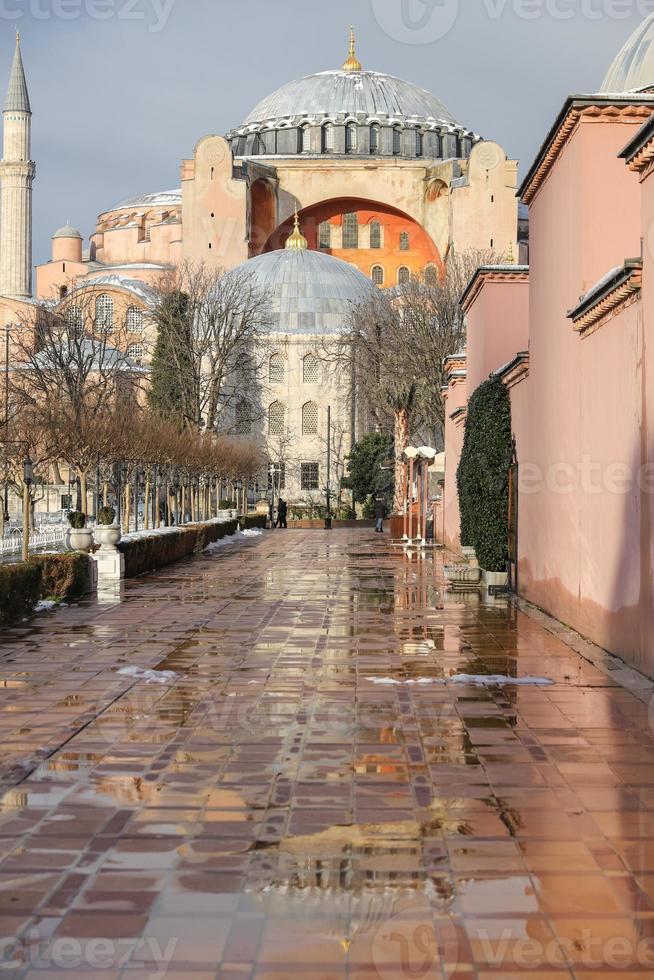 Hagia Sophia in Sultanahmet, Istanbul, Türkei foto