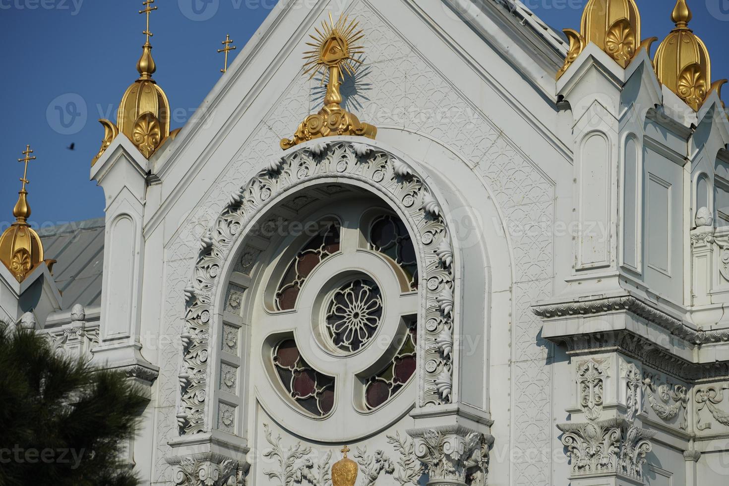 bulgarischer st. Stephanskirche in Istanbul, Türkei foto