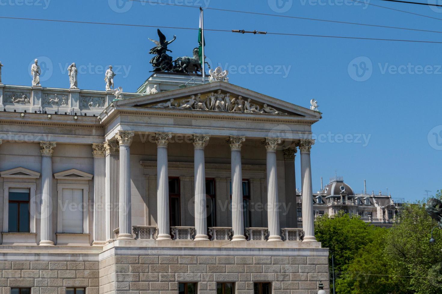 Blick auf Wien foto