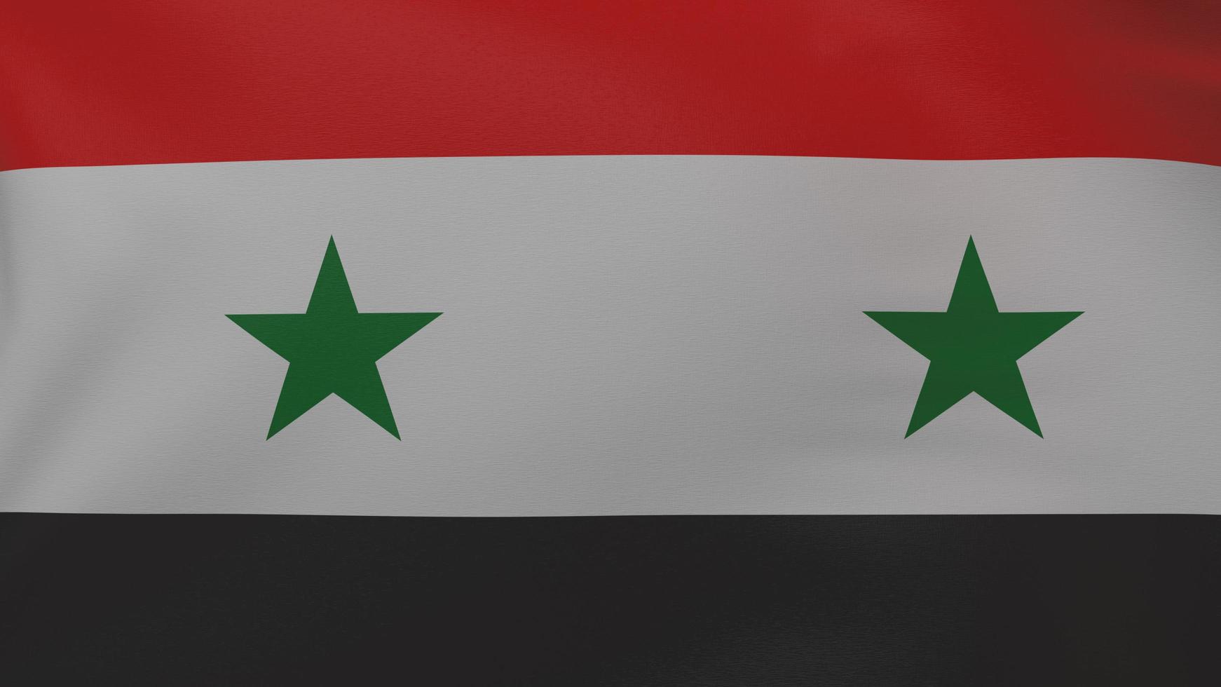 Textur der syrischen Flagge foto