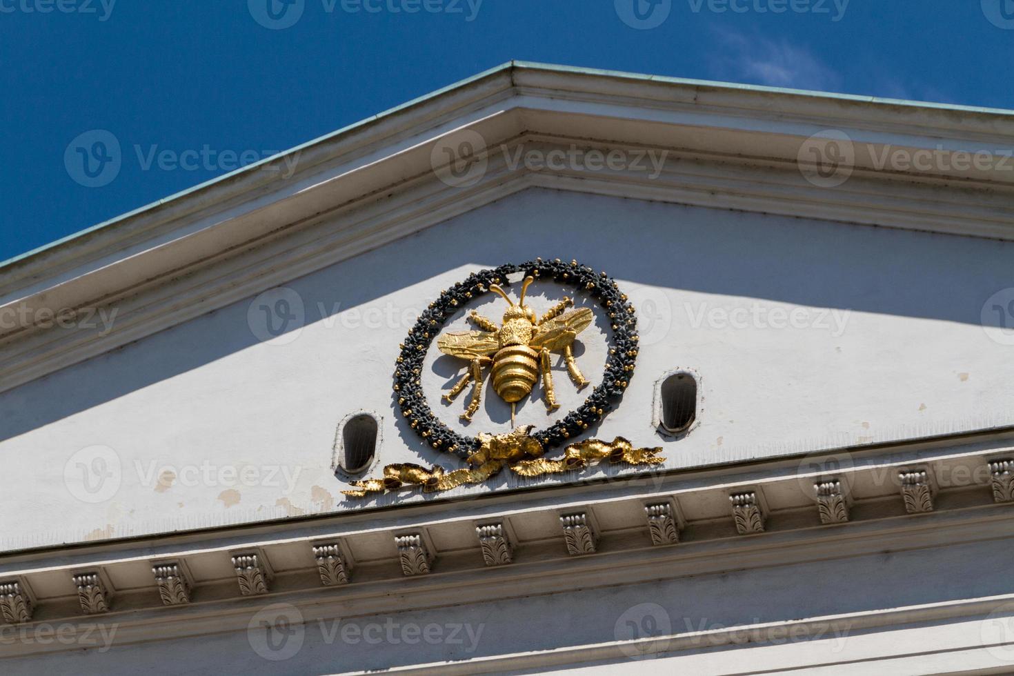 heldenplatz in der hofburg, wien, österreich foto