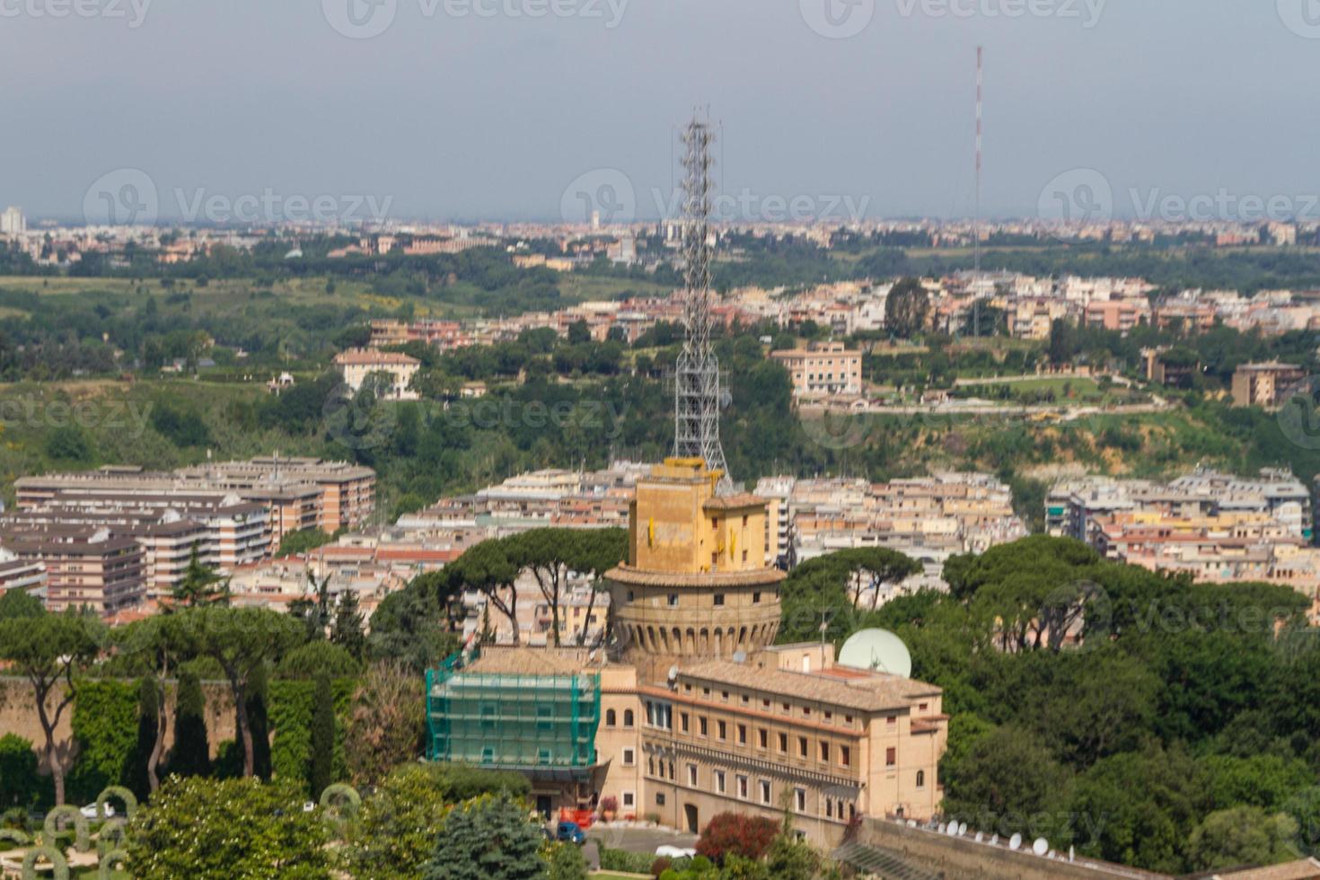 Blick auf Rom, Italien foto