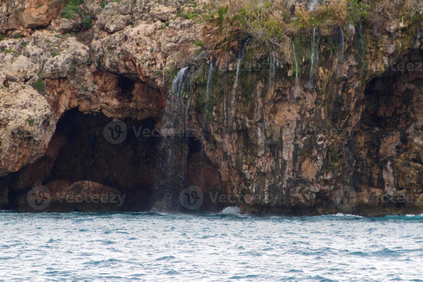 Blick auf das Meer von Antalya foto