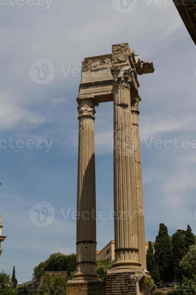 Ruinen von Teatro di Marcello, Rom - Italien foto