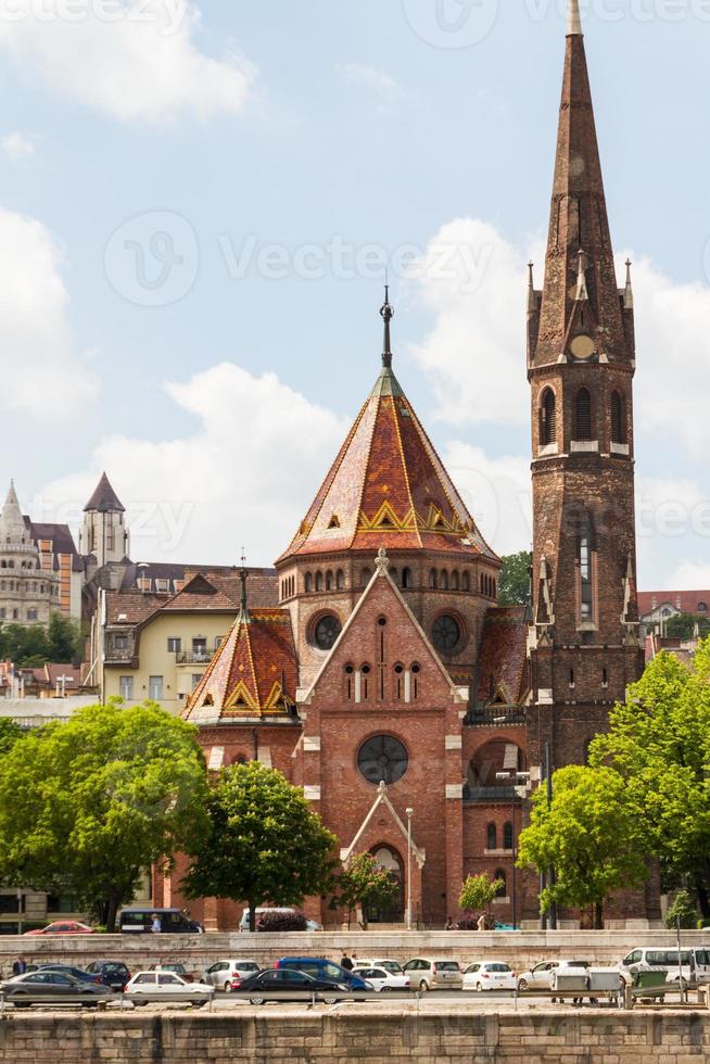 blick auf wahrzeichen in budapest foto