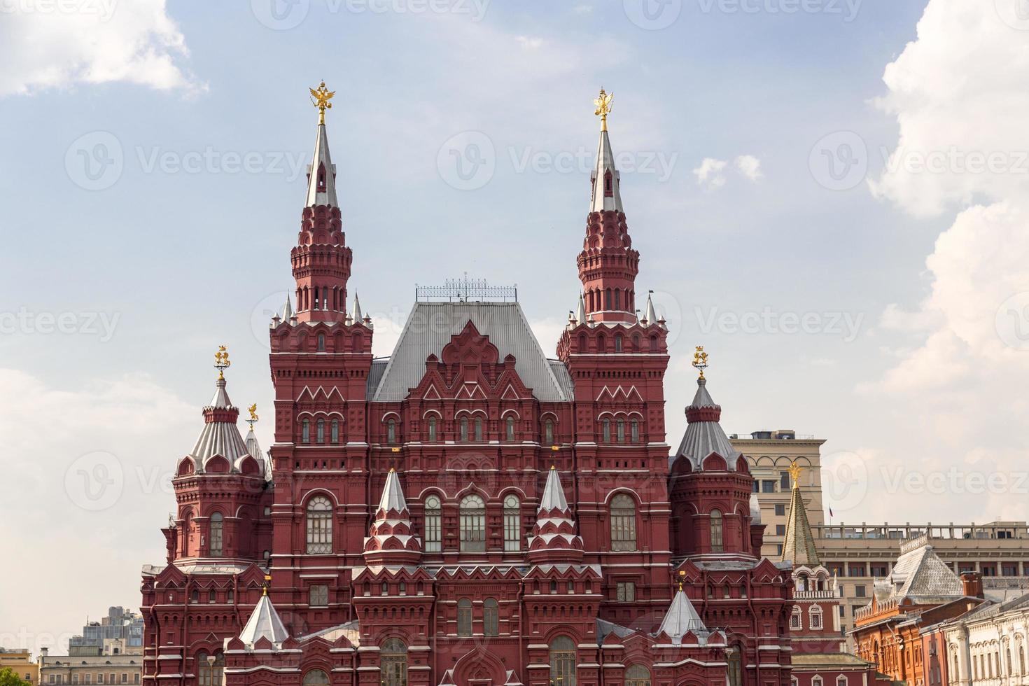 Historisches Museum in Moskau foto