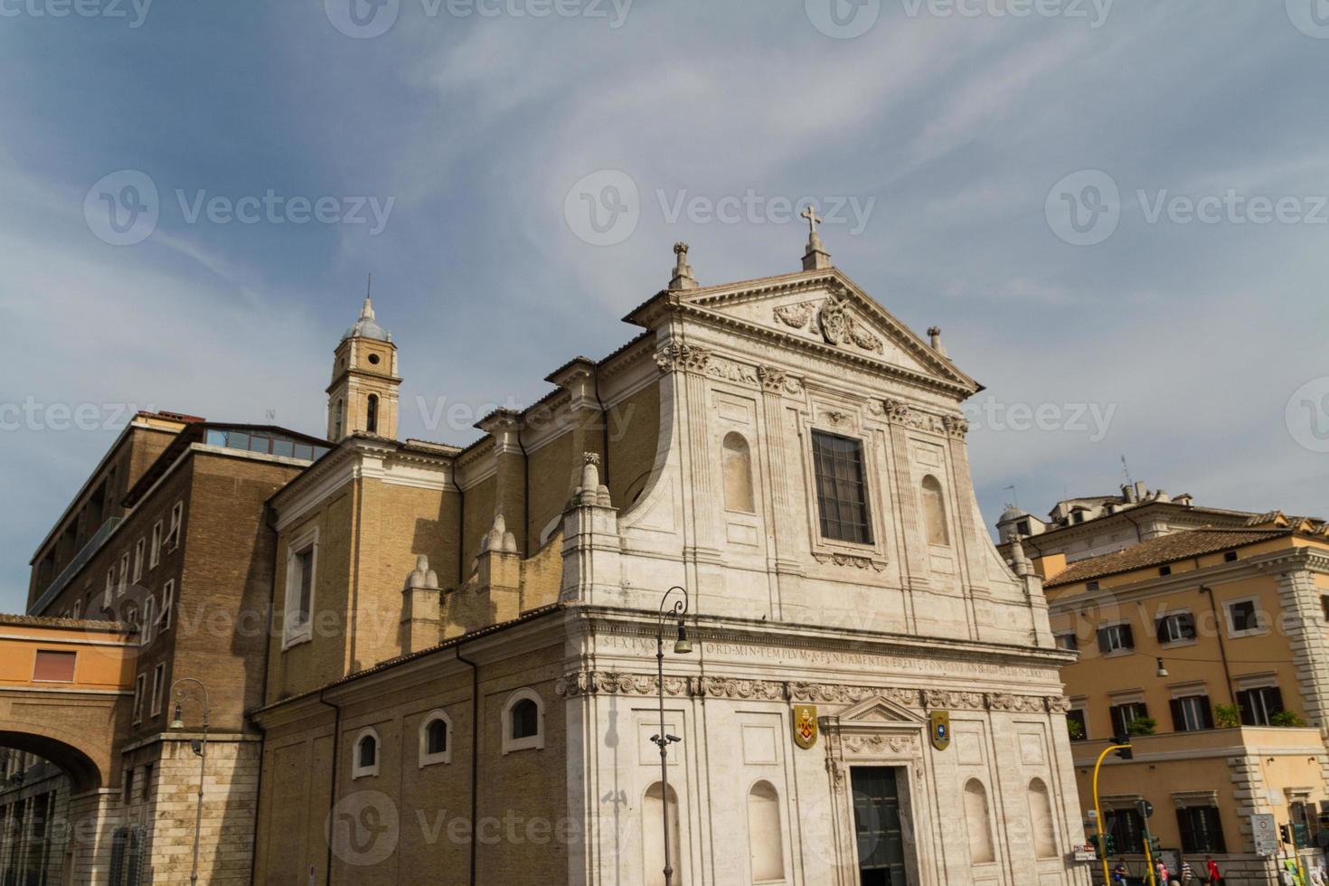 große Kirche im Zentrum von Rom, Italien. foto