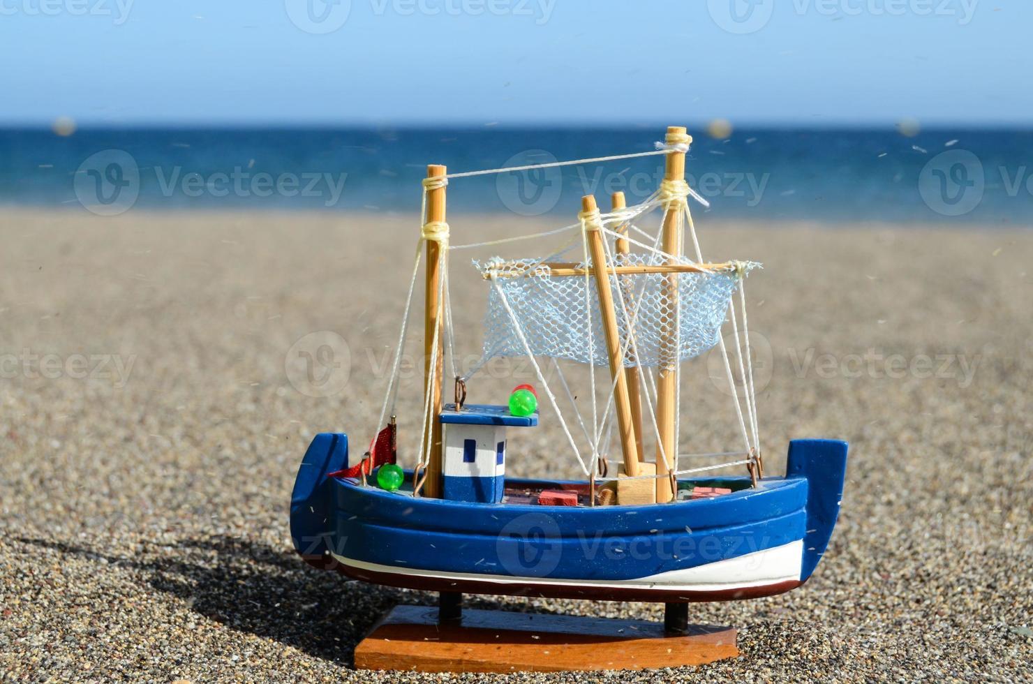 Segelschiff Spielzeugmodell foto