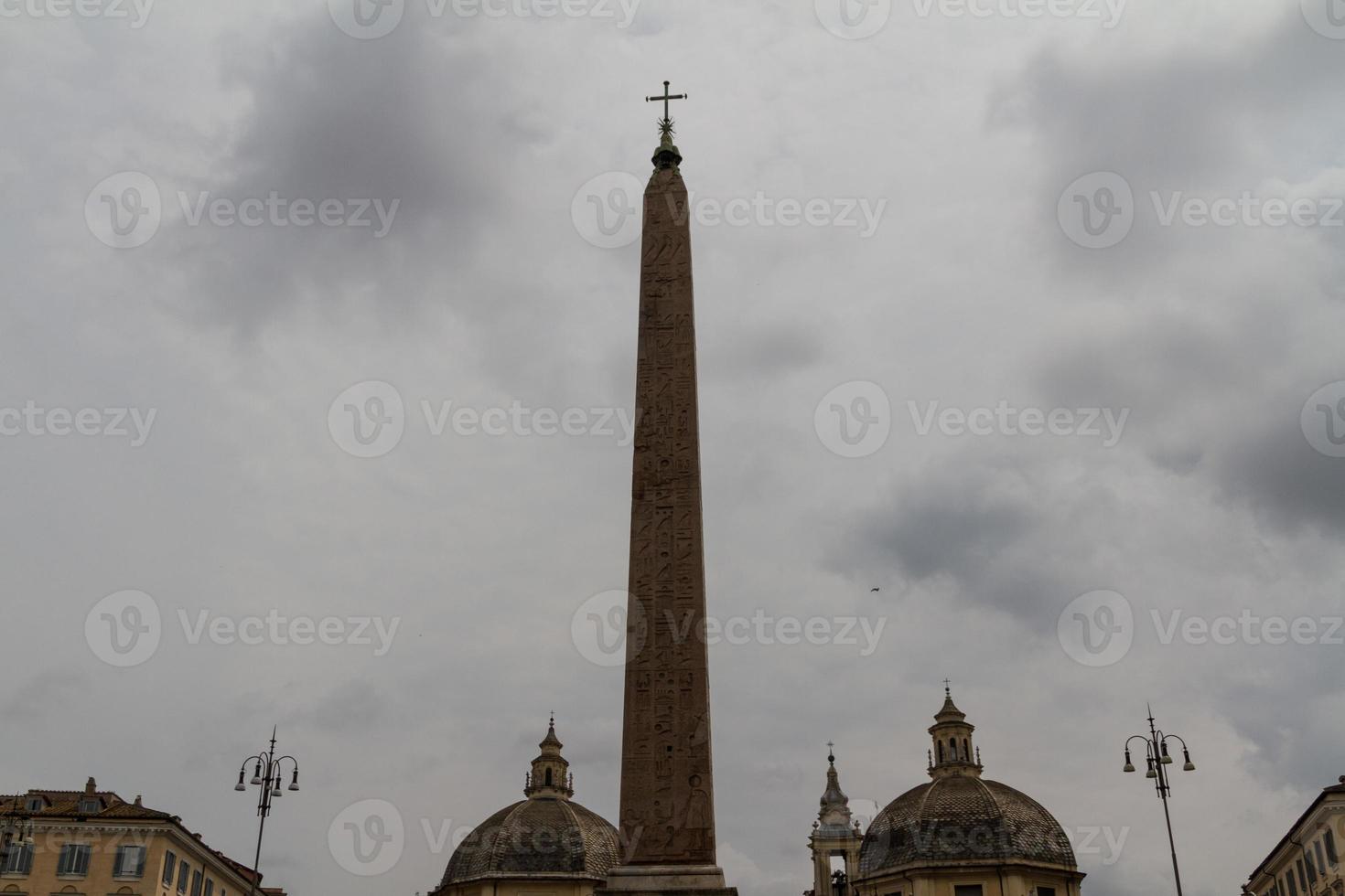 Piazza del Popolo in Rom foto