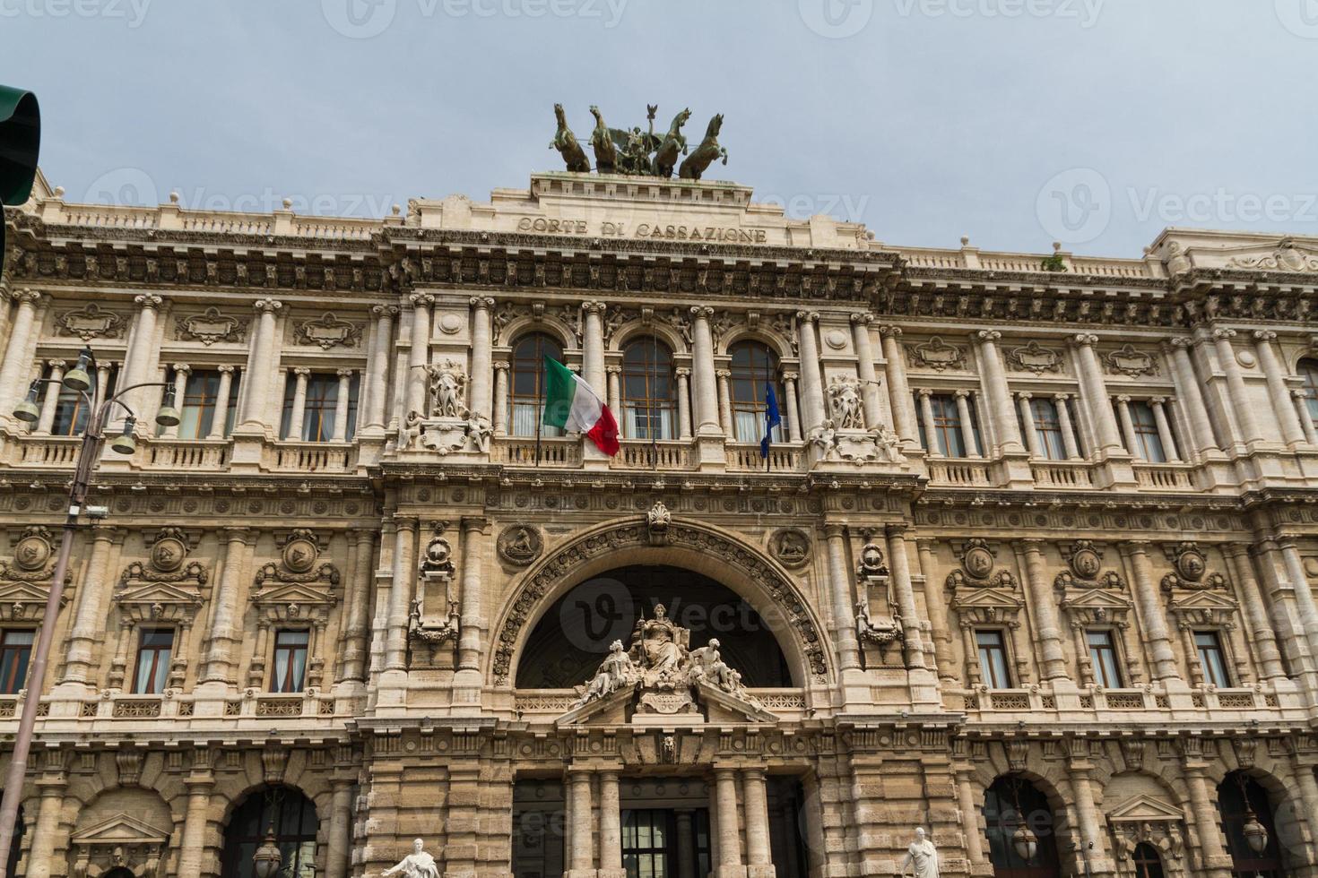 Rom, Italien. typische architektonische Details der Altstadt foto