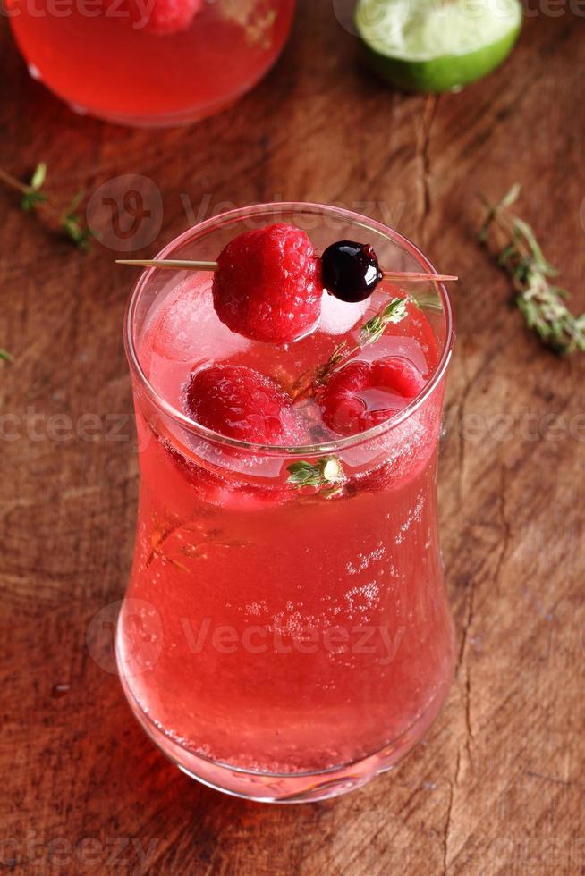 Himbeer-Cocktail foto