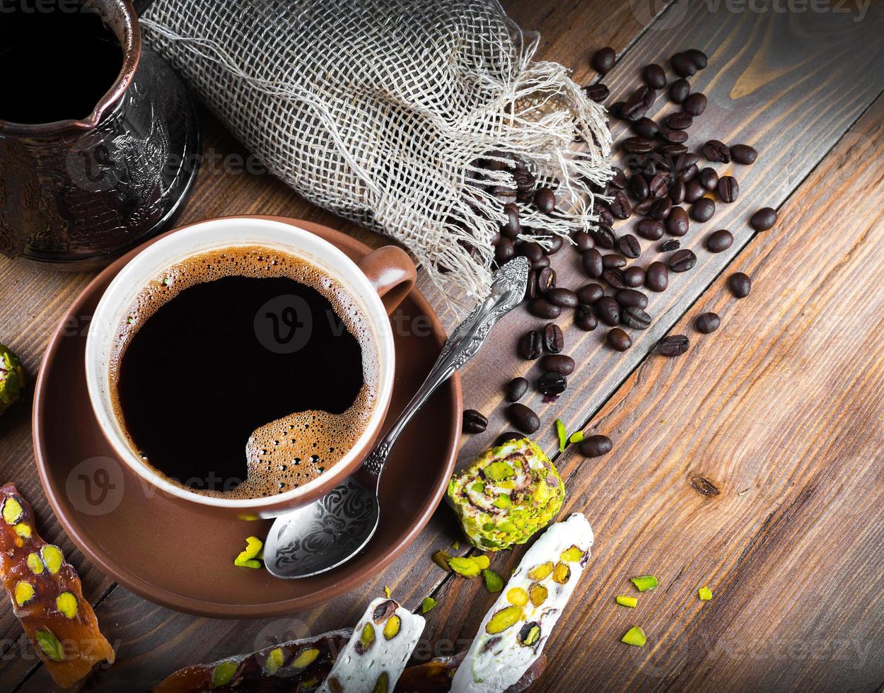 türkisch und kaffee türkisch genuss foto
