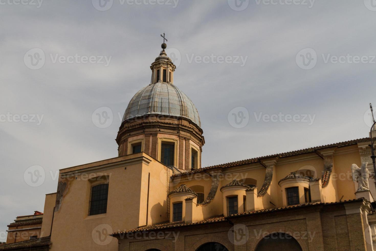 große Kirche im Zentrum von Rom, Italien. foto