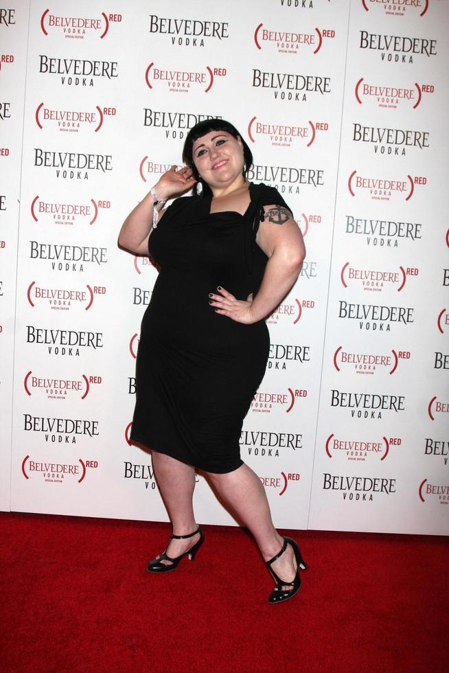 los angeles, 10. feb - beth ditto kommt am 10. februar 2011 zur belvedere red special edition flascheneinführung bei avalon in los angeles, ca foto