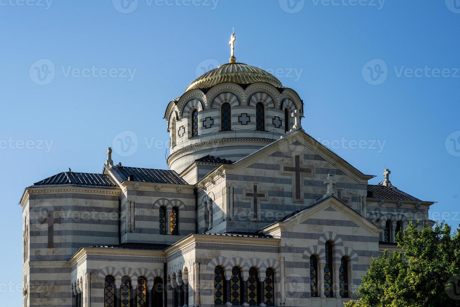 Sewastopol Krim . Wladimir-Kathedrale in Chersonesos. foto