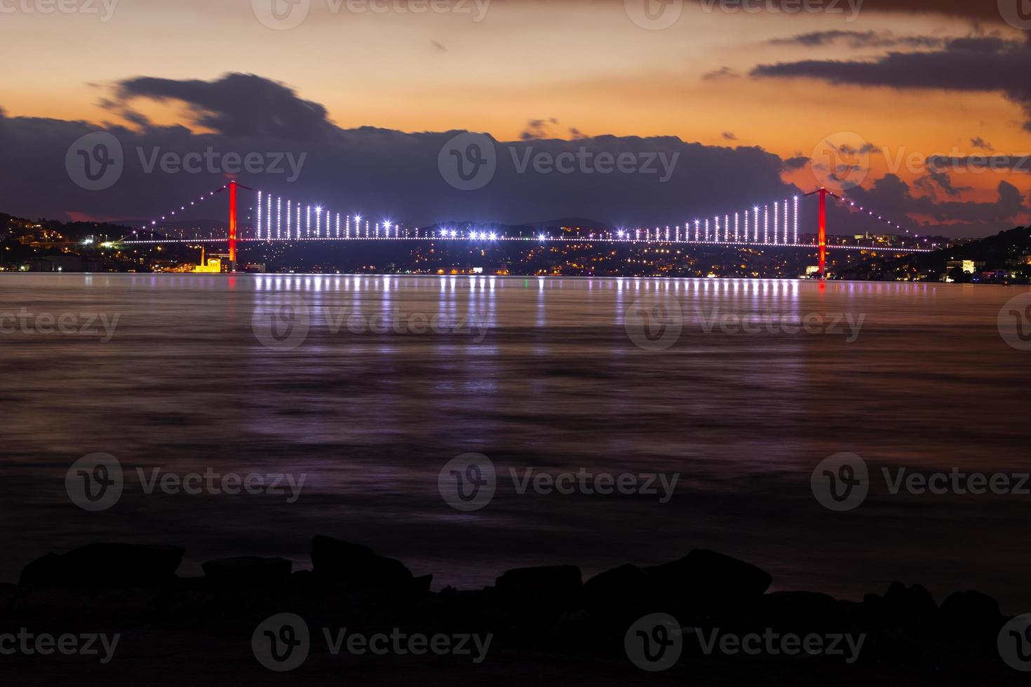 Brücke der Märtyrer vom 15. Juli in Istanbul, Türkei foto
