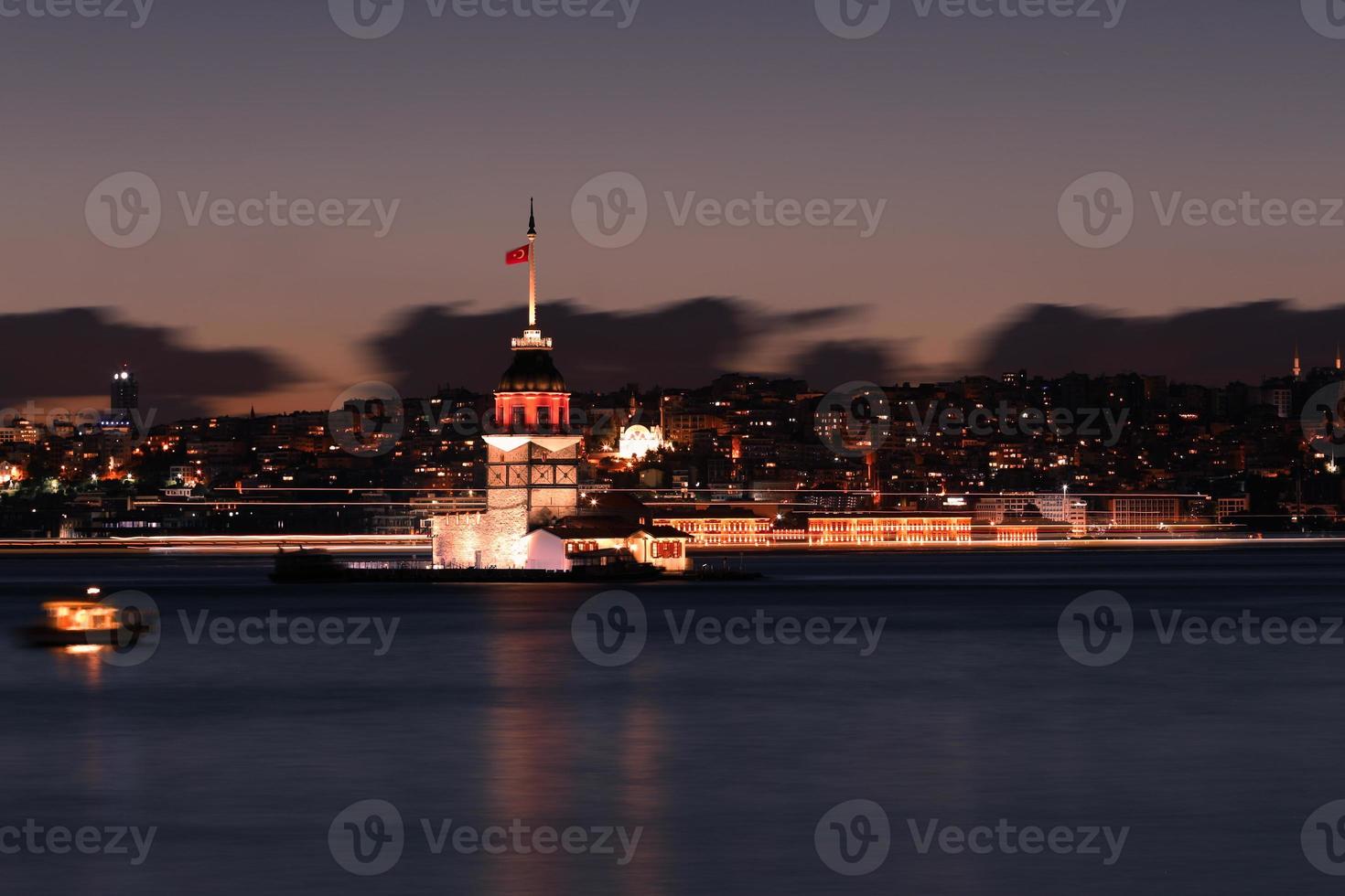 Jungfernturm in Istanbul, Türkei foto