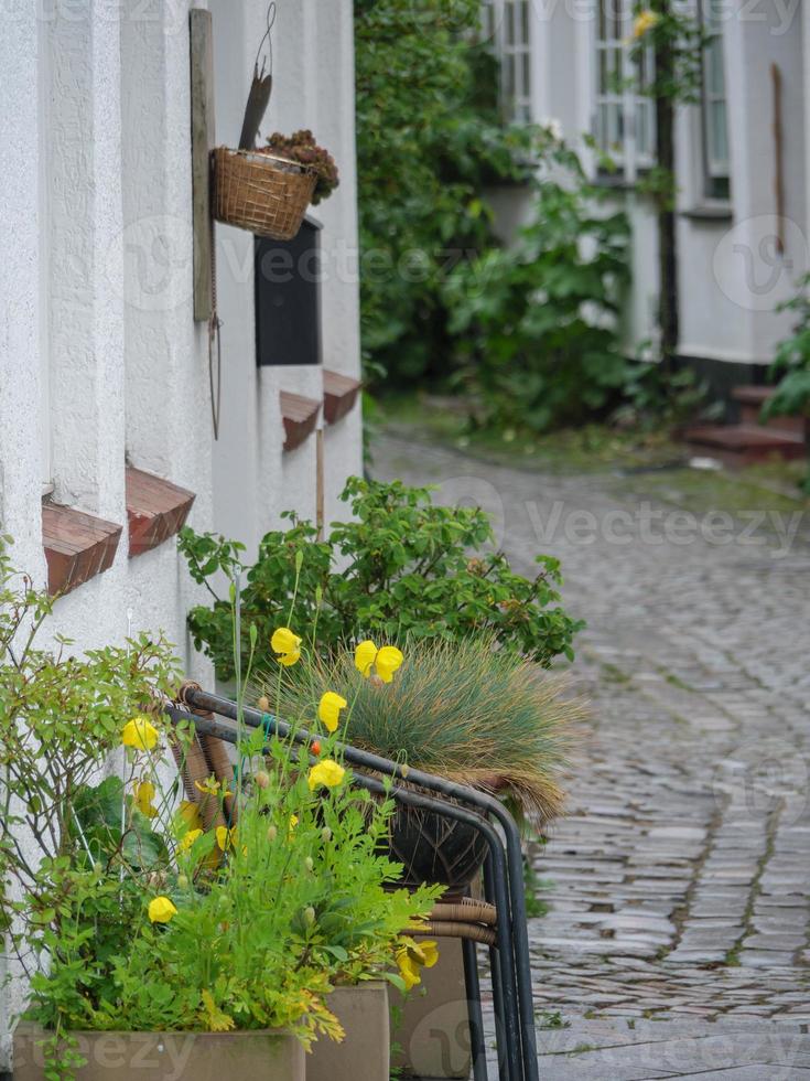 die stadt eckernförde an der ostsee foto