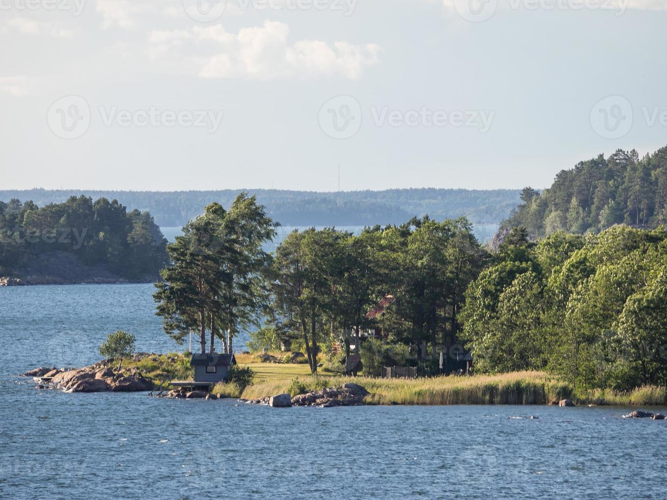 Stockholm und die Ostsee in Schweden foto
