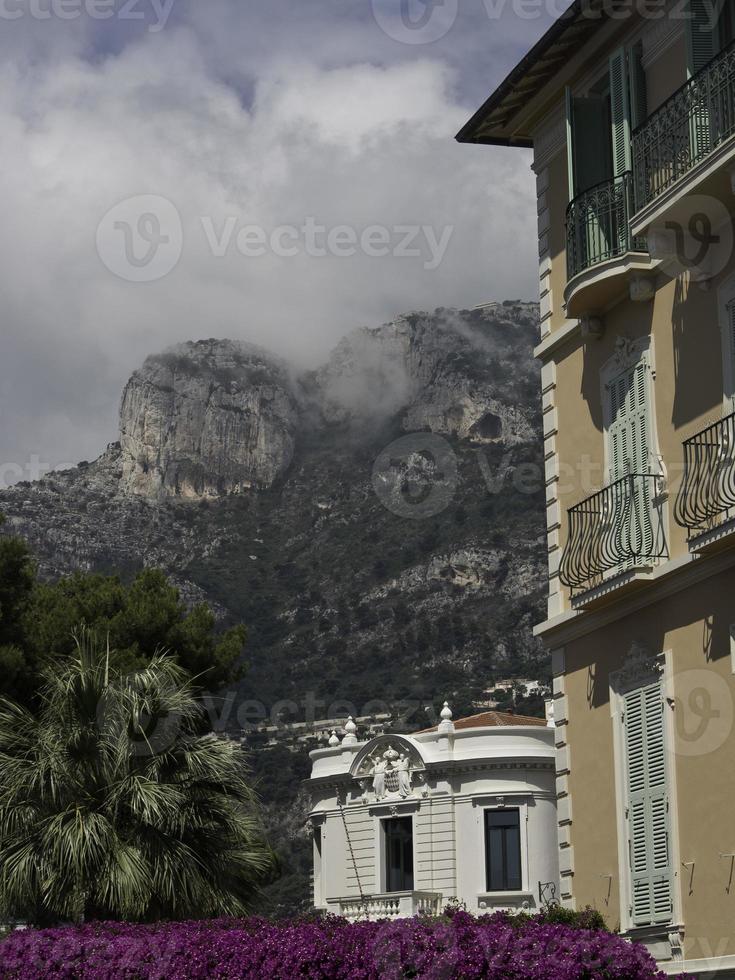 Monaco am Mittelmeer foto