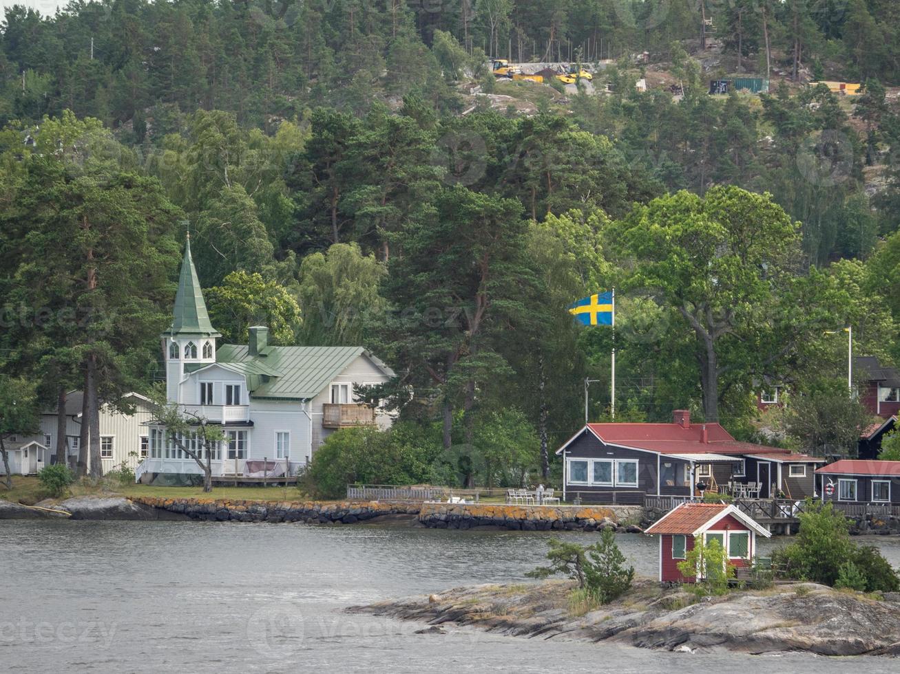 die ostsee bei stockholm foto