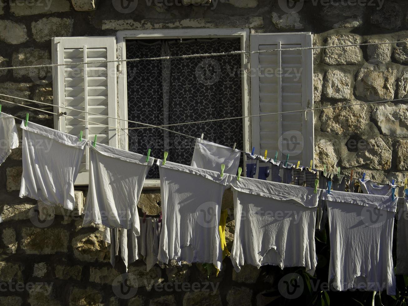 die stadt dubrovnik in kroatien foto