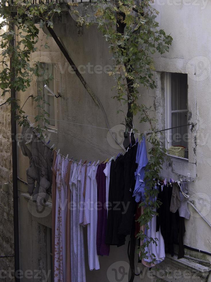 die stadt dubrovnik in kroatien foto