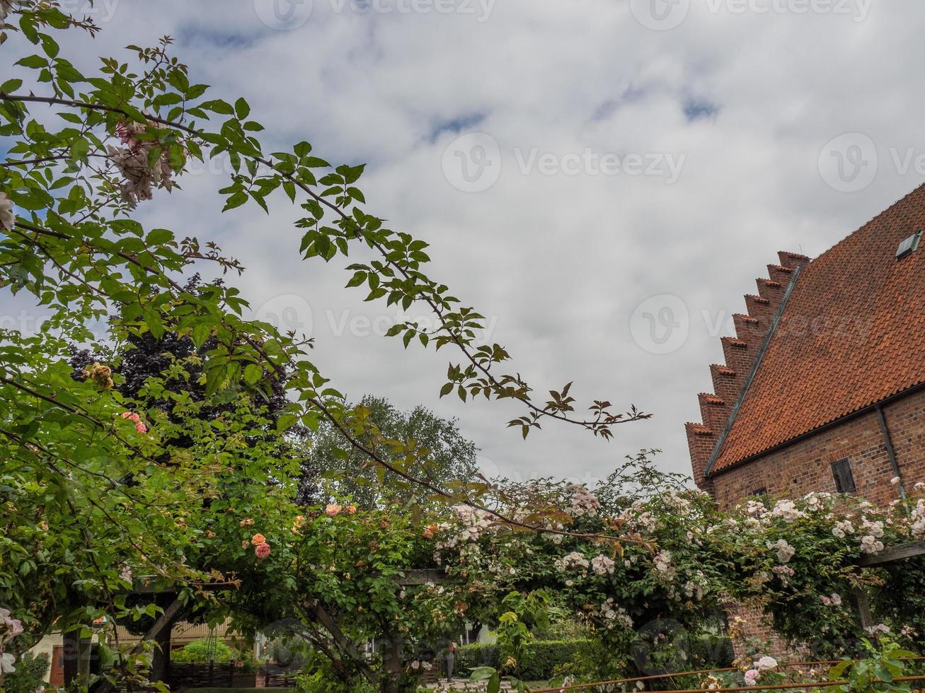 ystad stadt an der ostsee in schweden foto