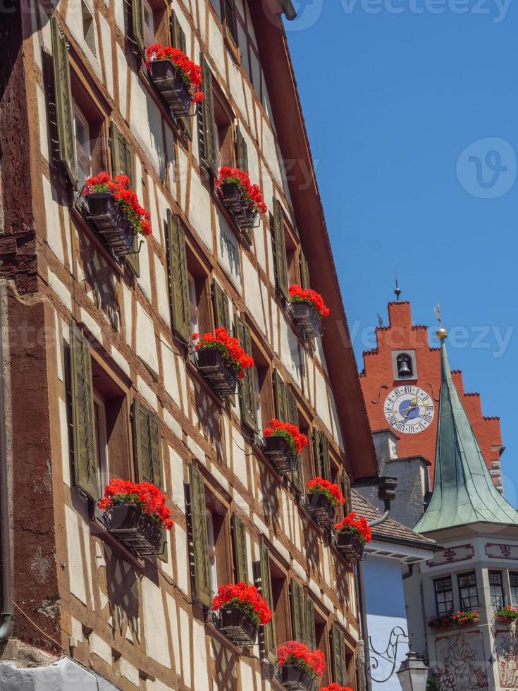 sommerzeit am bodensee in deutschland foto