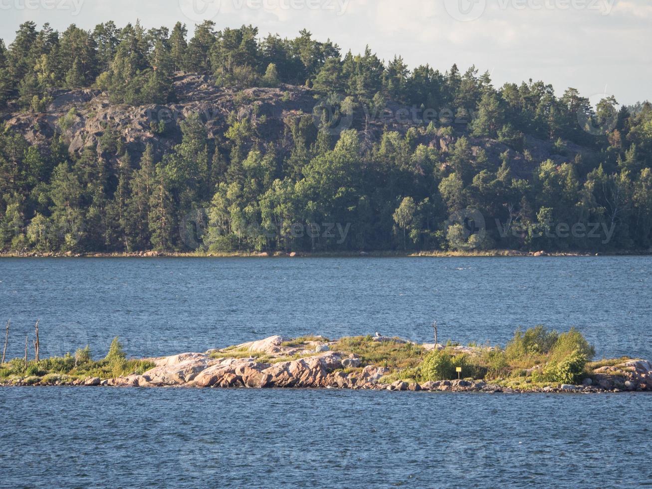 Stockholm und die Ostsee in Schweden foto