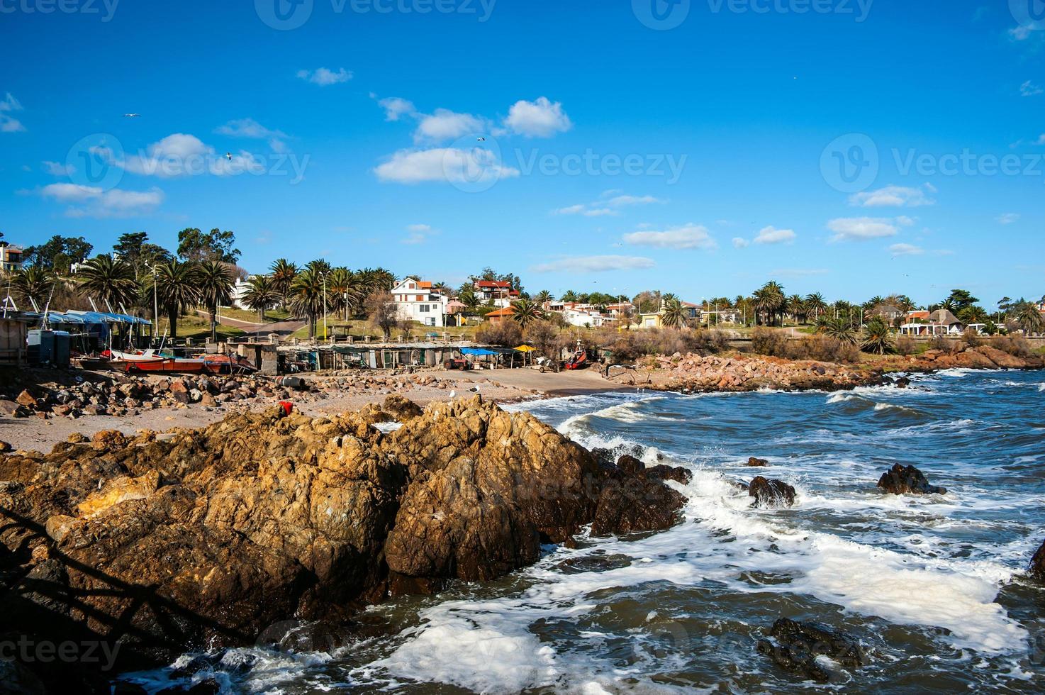 San Francisco Beach, Piriapolis an der Küste Uruguays foto