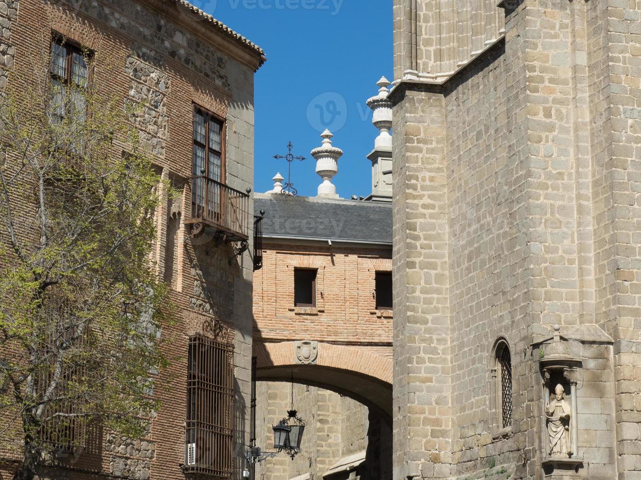 Die Altstadt von Toledo in Spanien foto