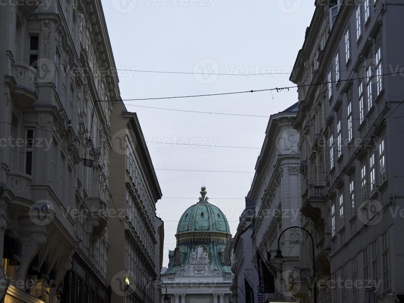 die Stadt Wien in Österreich foto