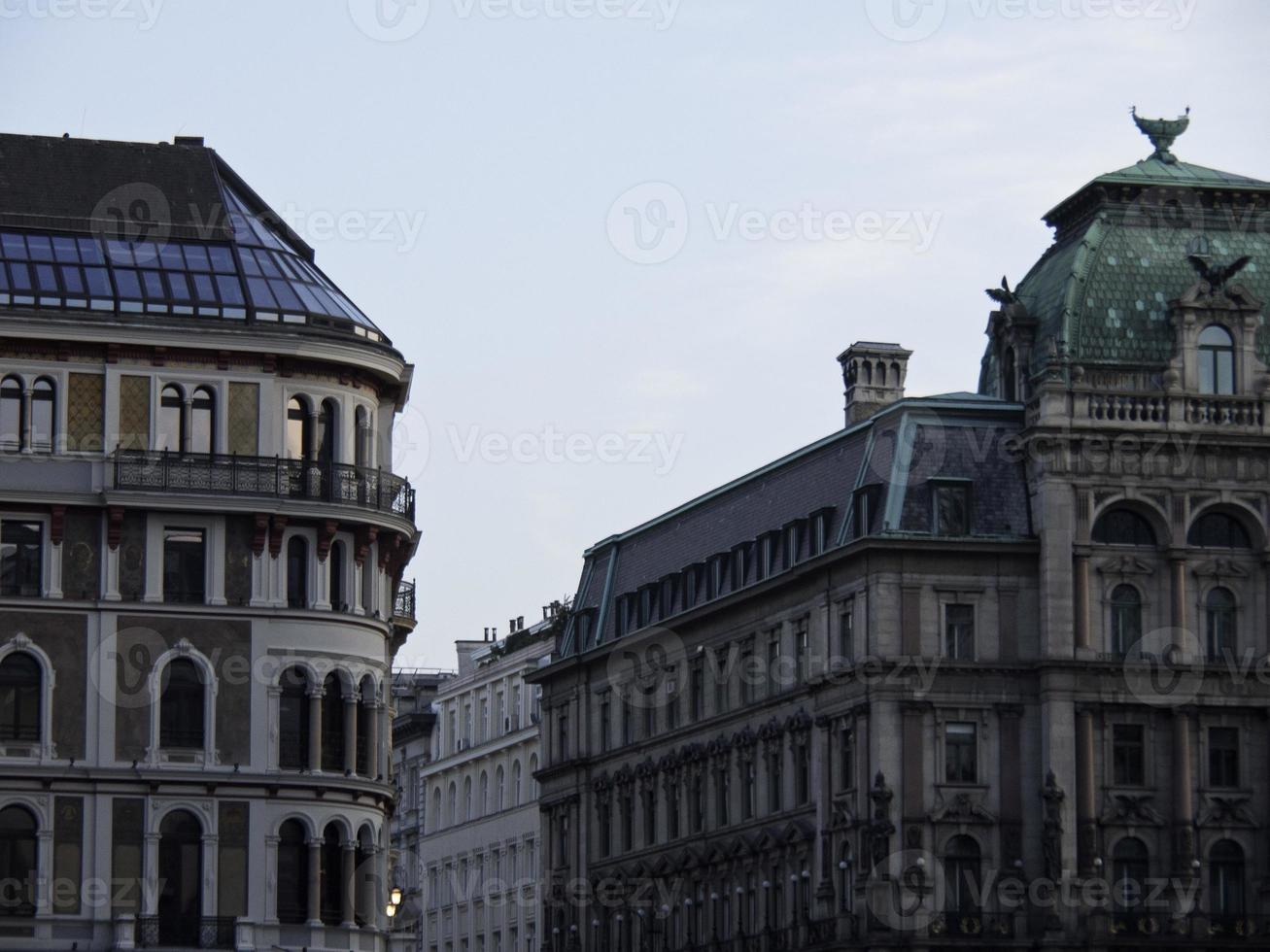 die Stadt Wien in Österreich foto