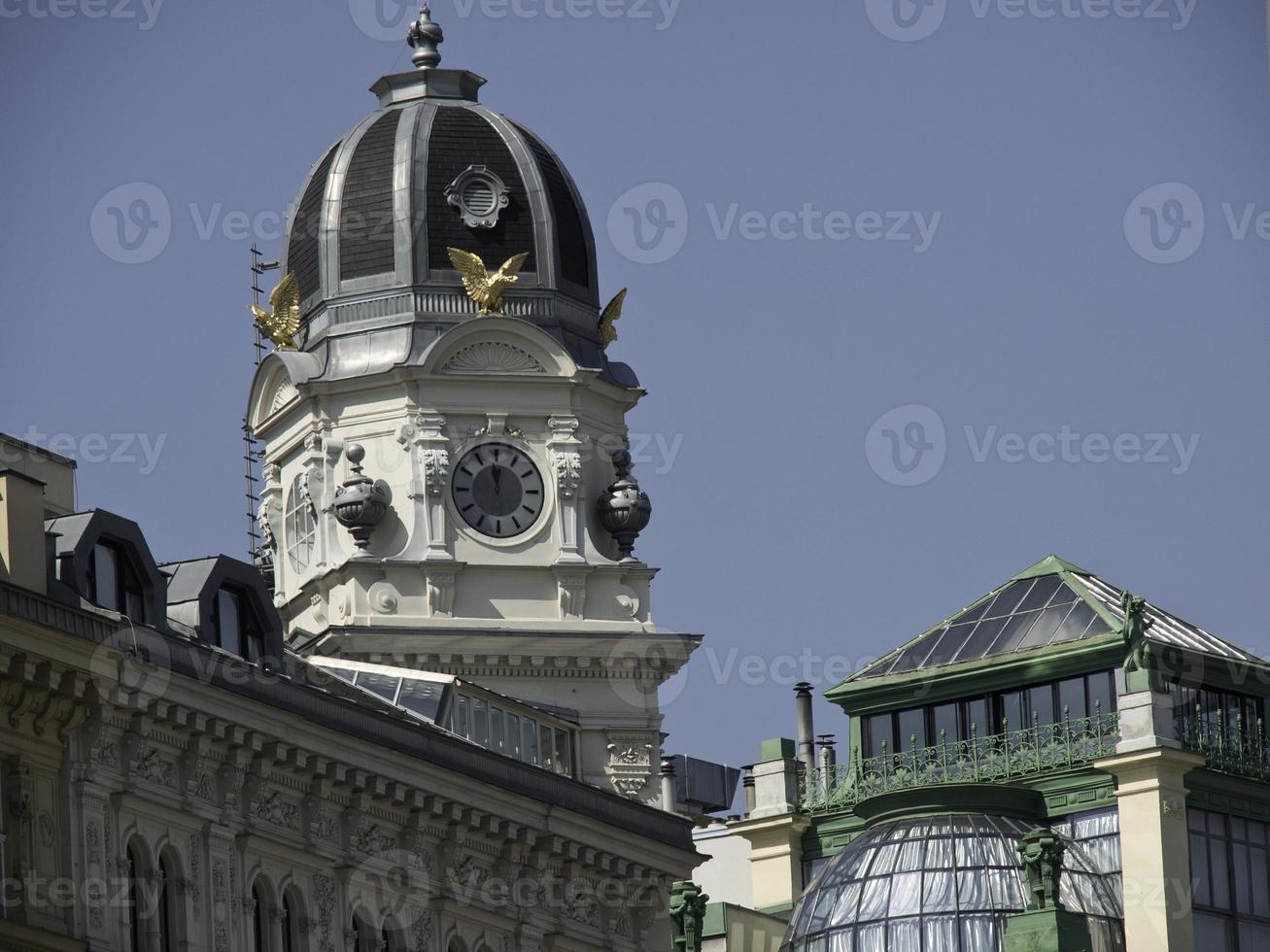 die Stadt Wien in Österreich foto