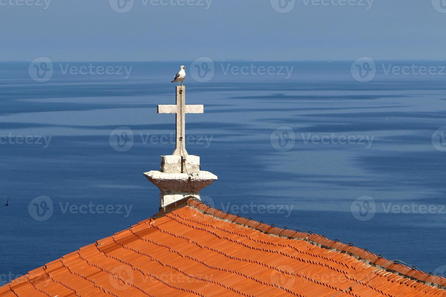 Piran ist ein Ferienort an der Adriaküste in Slowenien. foto