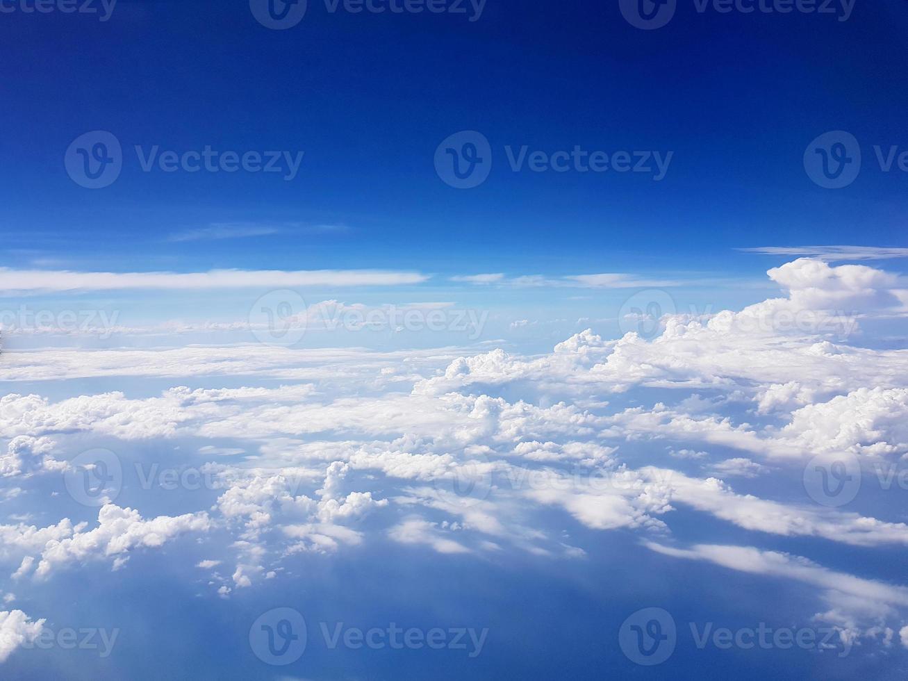 wolken luftaufnahme, isolieren foto