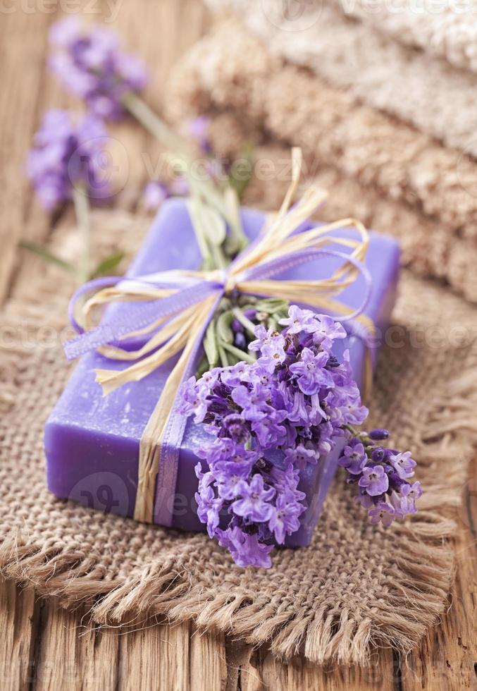 Lavendel Spa-Behandlung foto